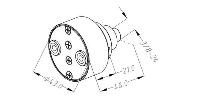 Dimensions of ﻿BIM-6215 Series LED Module