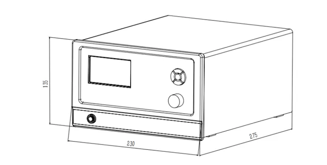 Dimensions of BRM-6202
Temperature Controller