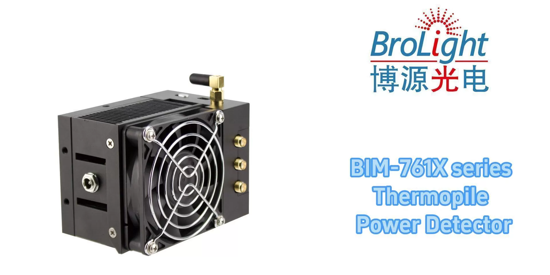 Video of ﻿BIM-761X Series Thermopile Power Detector